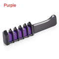 6 Pcs Hair Color Dye Chalk Comb