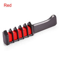 6 Pcs Hair Color Dye Chalk Comb